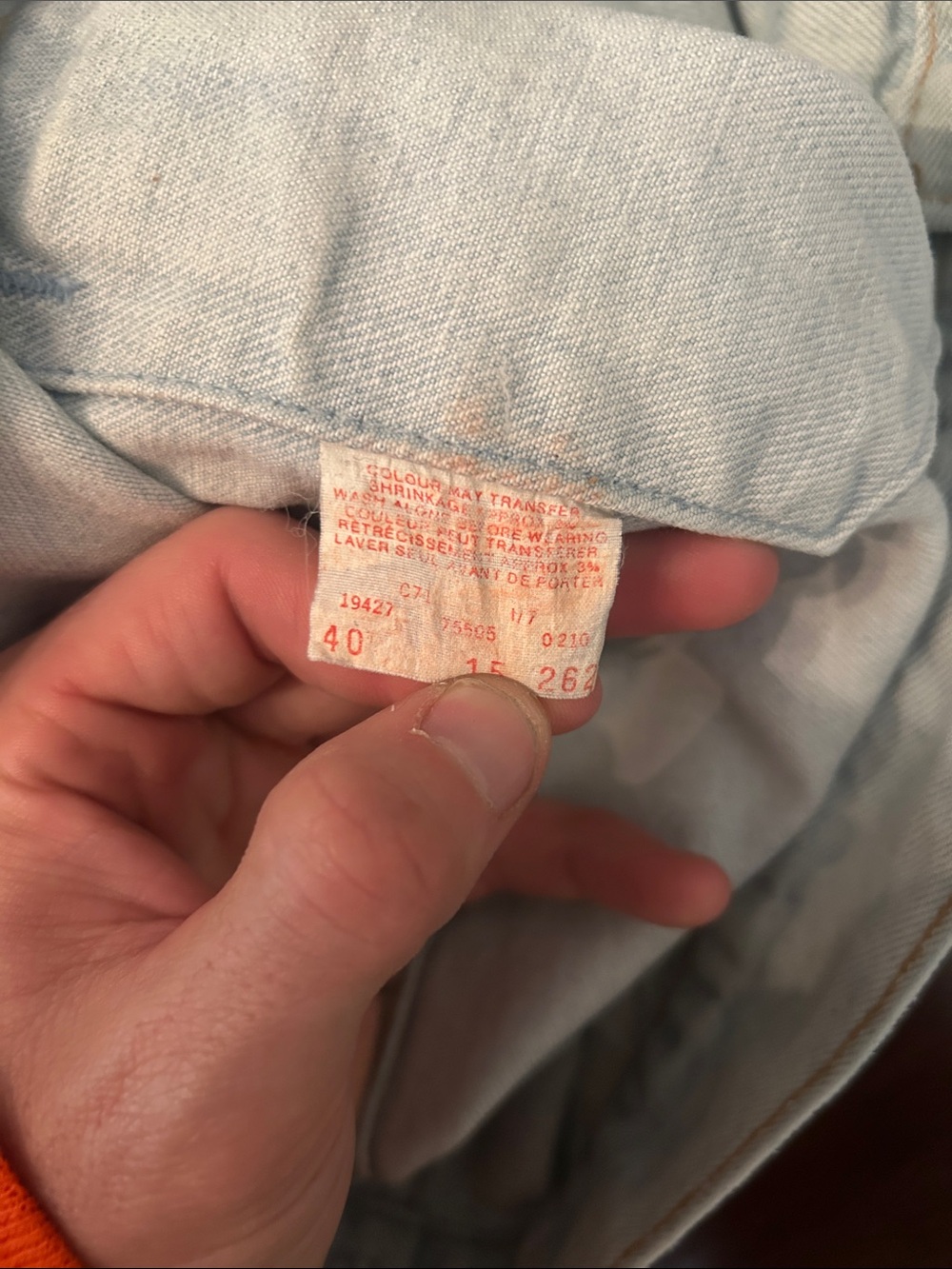 Vintage 90s Levi’s Bleached Denim Jean Jacket - Picture 16 of 16